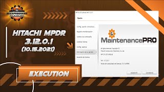 Testing New HITACHI CONSTRUCTION MACHINERY  MPDR 3.12  \u0026 MPDR SECURITY 3.2