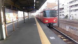 名鉄神宮前駅1番線　準急佐屋行き到着