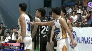 Jonahrenz Jacob and Nem Dela Cruz Tussle | Biñan vs Verdiamonds PSL 2025