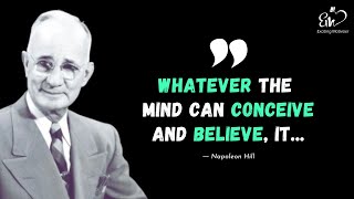 Napoleon Hill Best Quotes For Life Channing + Motivational Quotes💖