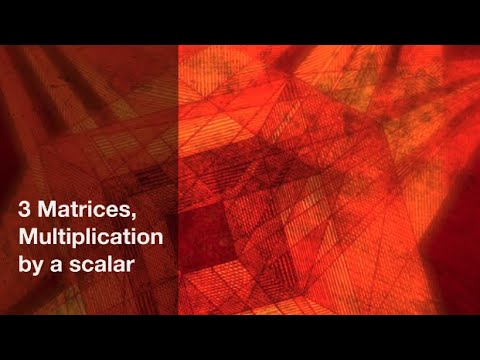 3 Multiplicación De Matrices Por Un Escalar - YouTube