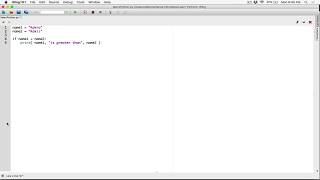 52. Comparing Strings - Learn Python
