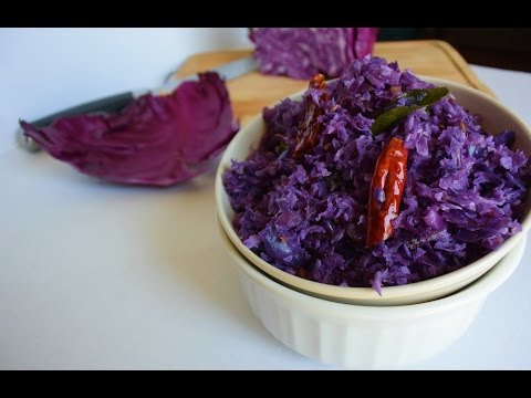 Kerala cabbage thoran|Red cabbage recipe|Sauteed cabbage recipe Kerala cabbage thoran|Red cabbage recipe|Sauteed cabbage recipe