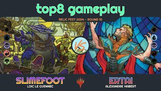 Slimefoot \u0026 Squee vs. Ertai - Relic Fest 2024 - R10 - Duel Commander - EDH│MTG│bitzelberg