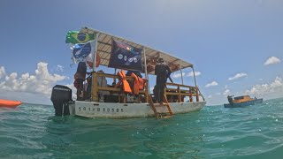 Limpeza Subaquática - Retirada de rede fantasma