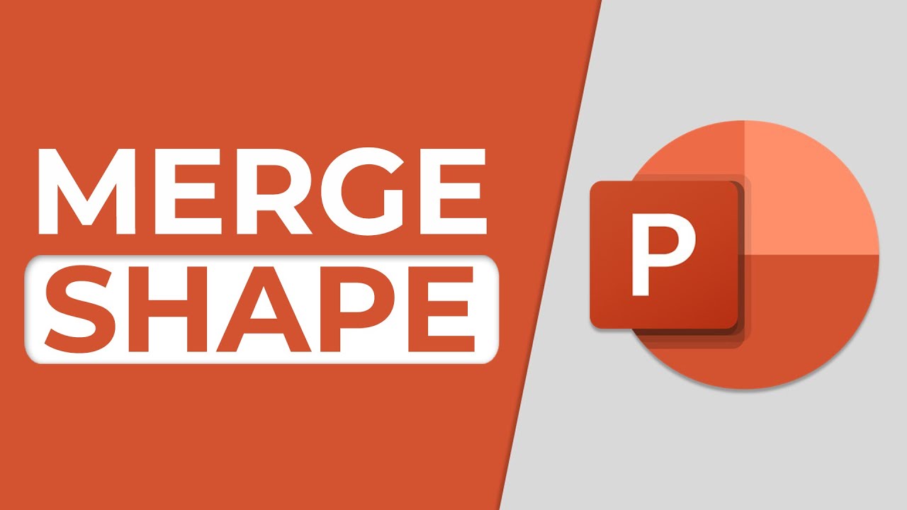How To Merge Shapes In Powerpoint Easy Tutorial Youtube