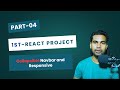 Build a Collapsible Responsive Navbar with Tailwind CSS & React JS | React JS Tutorial