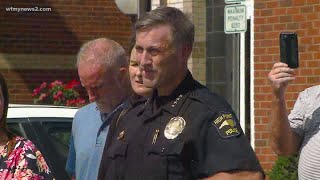High Point Police Department surprises Chief Kenneth Shultz before his last day on the job
