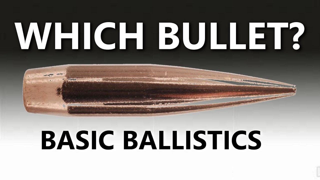 Basic Ballistics Youtube