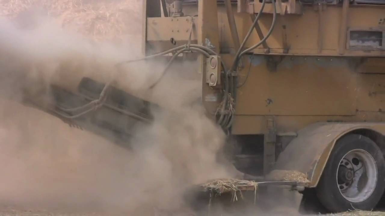 Hay Grinder Operation Youtube