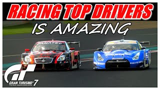 Gran Turismo 7 - Racing Top Drivers on GT7 Is Amazing