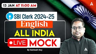 SBI Clerk English 2024-25 | English All India Mock By Santosh Ray