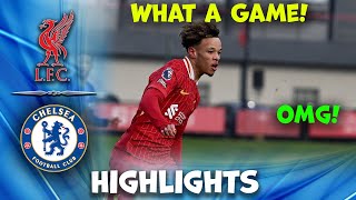 Liverpool vs Chelsea | u21 Premier League 2 | Highlights 16-02-2025