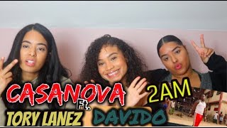 Casanova - 2AM ft. Tory Lanez, Davido REACTION/REVIEW