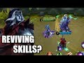 TESTING REVIVE SKILL ON ALLIES FROM SKILLS