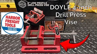 DOYLE 4-inch Low-Profile Drill Press Vise