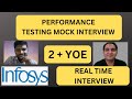 Infosys Performance Testing Interview Questions | Infosys Testing Interview Q&A