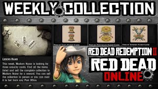 Losers Hand Collection locations February 3 2025 - Red Dead Online Weekly Collection