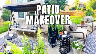 Patio Makeover 2020 on a budget - Backyard Patio Transformation