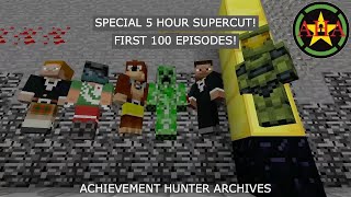 SPECIAL 5 HOURS EPISODE OF THE GOLDEN ERA OF ACHIEVEMENT HUNTER MINECRAFT (FIRST 100 EPISODES)!