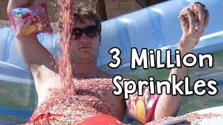 3 Million Sprinkles On A Cake Just About