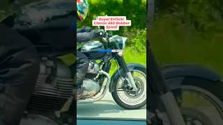 Royal Enfield Classic 650 Bobber Spied Testing | BikeWale #shorts  #classic650