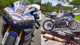 YAMAHA YZF R1 RN12 STERILGARDA Fairing Kit LEO VINCE SBK Exhaust Sound | Walkaround, Exhaust Revs |