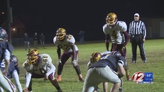 Tiverton Powers Past Toll Gate 35-7