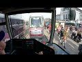 linka 7 brno starý lískovec zemědělská pragoimex evo 2 tram cab view