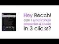 How to Sync Properties and Audio in After Effects using Reach