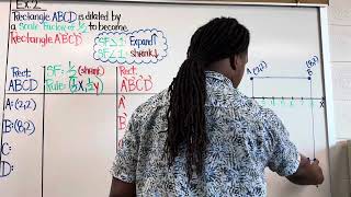 Transformational Geometry (Dilation): Example 2