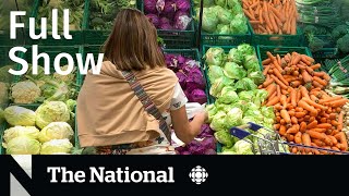 CBC News: The National | Inflation climbs, N.W.T. wildfires, Trump charges