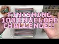 🤑Finishing 100 Envelope Challenge!| Over $5,000 Saved| Savings Challenge Stuffing|Single Mom Income