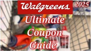 How to coupon at Walgreens | The ultimate guide for 2025 | Become a master!