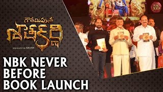NBK Never Before - Book Launch - Gautamiputra Satakarni Audio Launch - Balakrishna || Krish