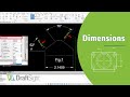 Change LineStyle of Specific Dimension(s) Extension Line 1 from Properties Palette