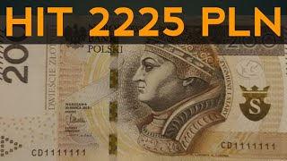 Szok 2225 złotych za Banknot 200 złotych Solid Pieniądz Papierowy Zbieractwo Portfelowe #INFLACJA