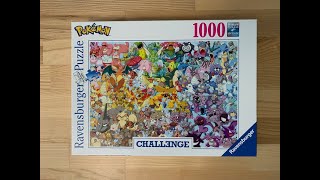 Pokemon  Callange Ravensburger Puzzle bauen