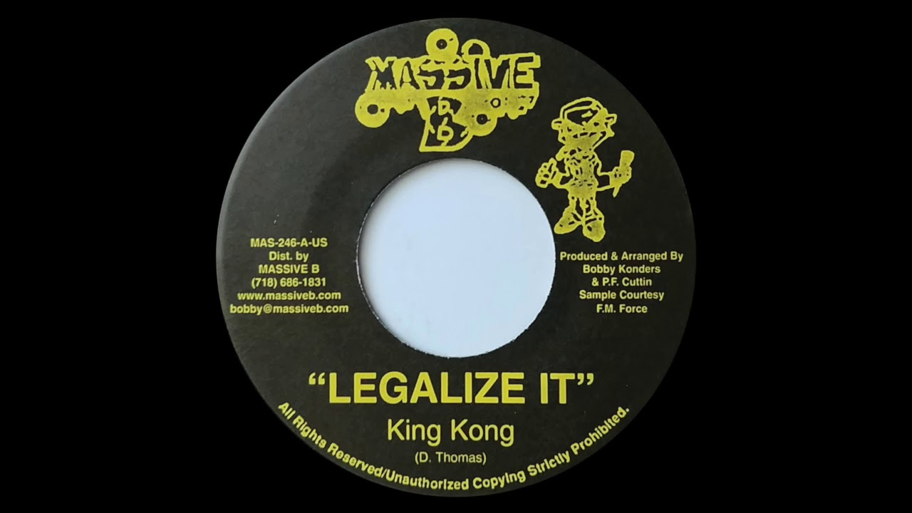 KING KONG - Legalize It (2004) Massive B - YouTube