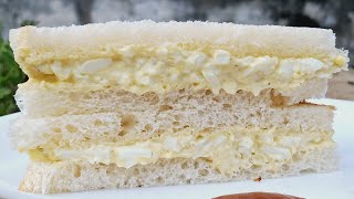 Egg mayonnaise sandwich l Easy and quick sandwich recipe #eggsandwich #eggmayonnaise #sandwich