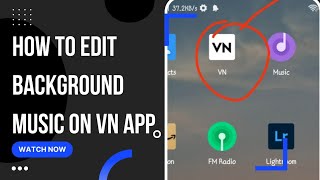 How to edit background music in vn! ऐसे करे edit 1 मिनट में#vn #editbackgroundfoto