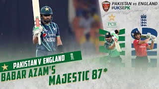 Babar Azam's Majestic 87* | Pakistan vs England | 6th T20I 2022 | PCB | MU2T