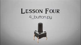 Raspberry Pi: GPIO & Python (4 ⁄9 )Push button tutorial
