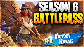 FORTNITE SEASON 6! - NEW BATTLE PASS AND MAP EXPLORATION! (Fortnite Battle Royale)