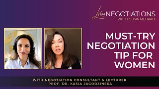 Powerful Negotiation Tip That Every Woman Should Know With Prof. Dr. Kasia Jagodzinska