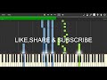 Marshmello & Anne-Marie - FRIENDS (Piano Cover) + FREE MIDI