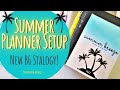 New B6 Stalogy Planner Setup | Summer Planner