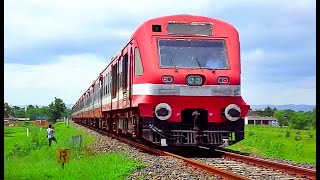 Madly Honking Balaghat - Gondia Bullet DEMU Furiously Rushes through Balaghat outskirts