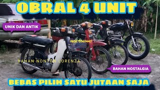 OBRAL 4 MOTOR SATU JUTAAN BEBAS PILIH 🥰