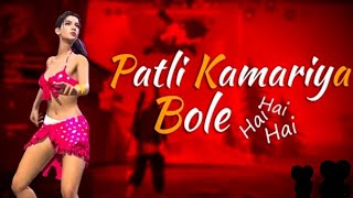 Patali Kamariya Mor Hai Hai Free Fire Montage || free fire song status || free fire status video
